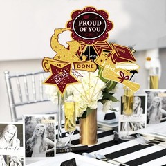Graduation Party Decorations Maroon Gold 2025/burgundy Gold Graduation Table Dec