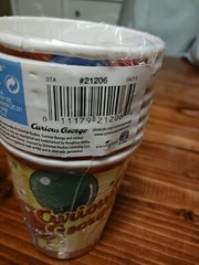 Pbs Kids Curious George 8 Cups Goblet 9 Oz. Universial Studios