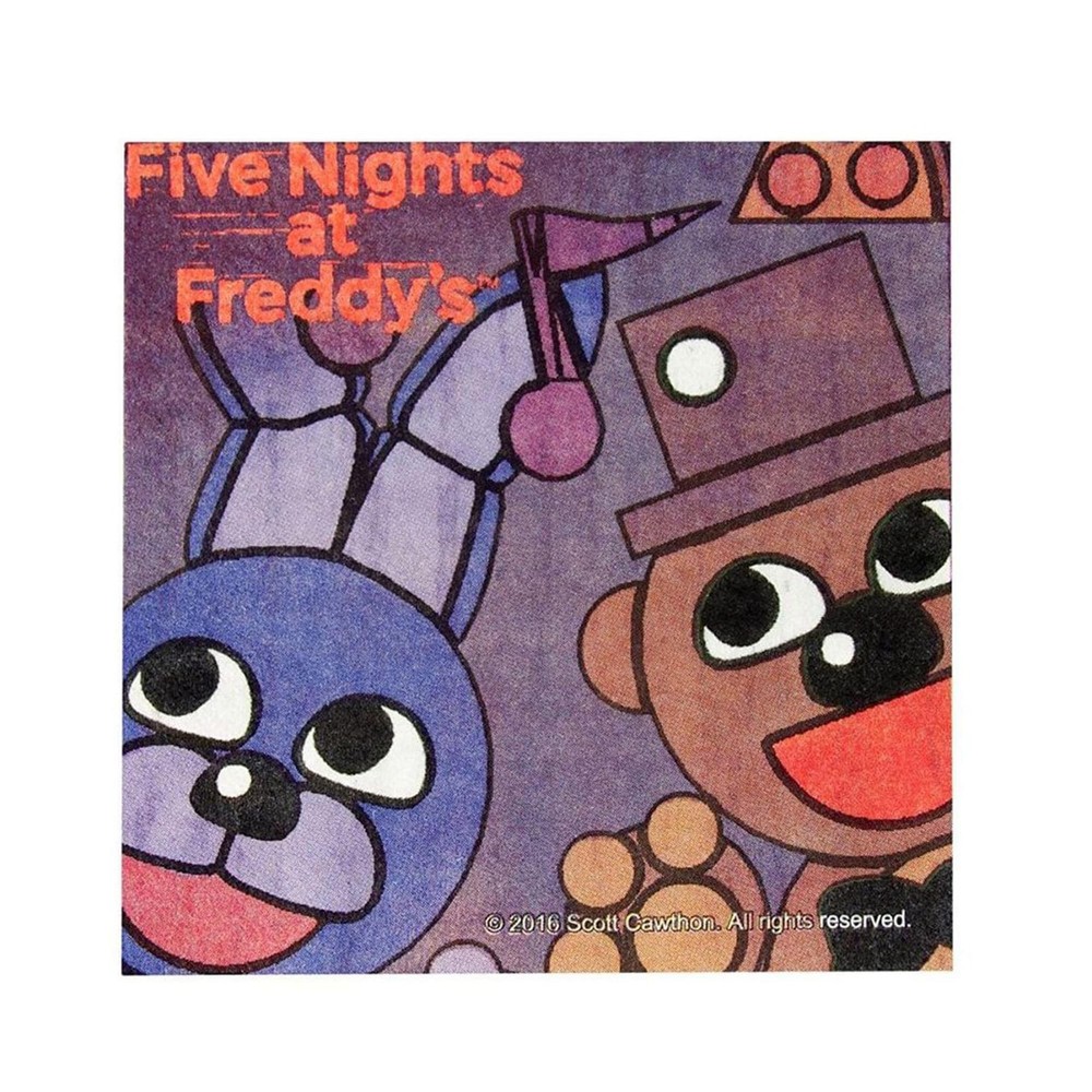 Five Nights at Freddy’s 16 Count 10″ Square Beverage Napkins
