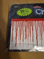 create a scene blood border 55ft indoor outdoor Paper Art Creative Expressions