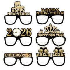 Years Party Supplies 36 PCS, Happy Year Decorations Kit – NYE Photo Booth7916