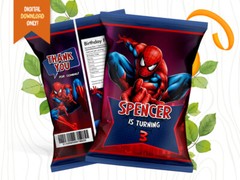 Spiderman DIGITAL Birthday Bundle, Spidey Party Bundle, Party Pack – YOU PRINT