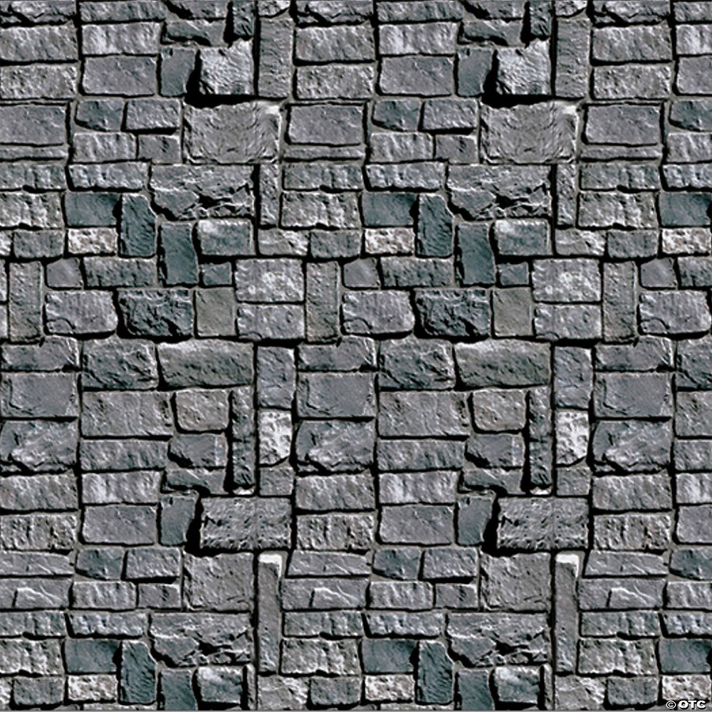 Stone Wall Backdrop – Morris Costumes