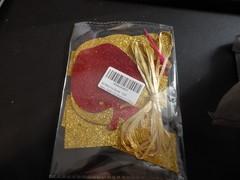 Welcome Apples Gold/Red Glitter Banner for SCHOOL Theme NEW