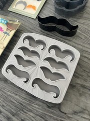 Assorted Mustache Party Supplies Never Used