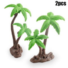 Vibrant Green Coconuts Tree Model for DIY Landscape and Garden Designs