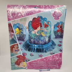 Disney Princess Ariel & Flounder Birthday Table Decorating Kit Mermaid 23 PC
