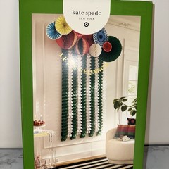 Kate Spade New York Décor Kit w/ Customizable Banner – Party Backdrop – NEW