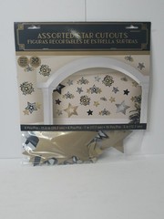 Glitz & Glam Stars 30ct. Mega Pack Party Cutouts Decorations New!!!