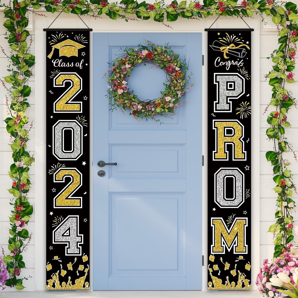 Prom Decorations Class of 2025 Congratulations Congrats Grad Front Porch Welc…