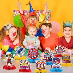 Circus Theme Party Decorations – 9PCS Carnival Theme Party Decorations Funny Clo