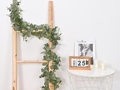 4 Packs 6FT Artificial Eucalyptus Garland, Faux Greenery Garland Hanging Fake
