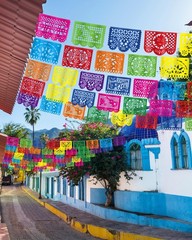 90 FT Fiesta Party Decorations, 5 Pack Cinco De Mayo Banner, Large Plastic Pa…