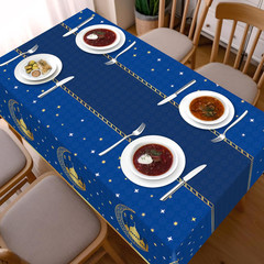 3 Pack Ramadan Table Cloth,Ramadan Decorations for Home,54″ X 108″ Eid
