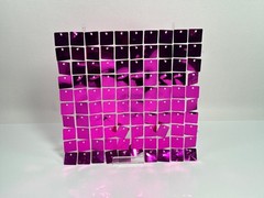 24PCS Hot Pink Shimmer Wall Backdrop Panels 4x6FT Party Decoration Set