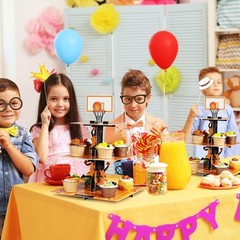 Basketball Party Decorations Cupcake Stand Sports Theme Birthday Favors