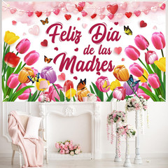 Feliz Dia De Las Madres Decorations Large 72 X 44Inch Feliz Dia De Las Madres Ba