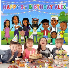 Jools TV Personalised Custom Banner Backdrop Party Decor Birthday Gift 5x3ft