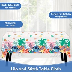 Lilo and Stitch Birthday Party Decorations for 16 – Pack with Multicolor