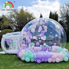 13FT Inflatable Bubble House Balloon Dome Bubble Tent Outdoor For Birthday Party