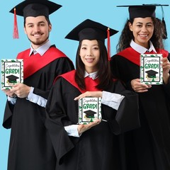 Graduation Gift Card Book 7×5 Inch College Survival Album for Congrats Grad