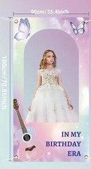 Photo Booth Swiftie Inspired “In My Birthday Era” Party Decor Accessory NWOT