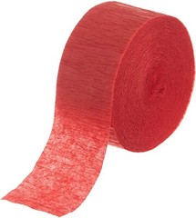 Crepe Paper Apple Red Party Wedding Reception Decoration Streamers – 81ft