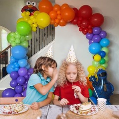 200pcs Balloons 5 Inch Assorted Colors Mini Rainbow Latex Balloons Small Colo…