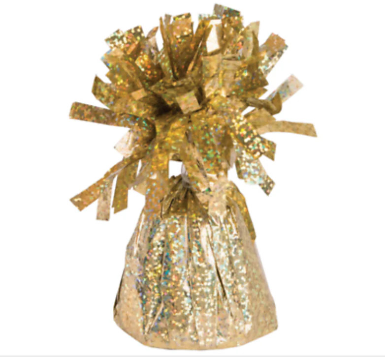 Balloon Weight Small Gold 228692
