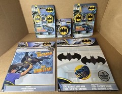 Batman Party Supplies by Design-ware Candles, Button, Party Game & Decoration