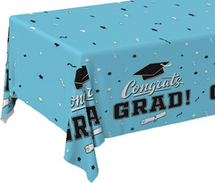 Graduation Party Decorations, Gongrats Grad Tablecover for Graduation Party Supp