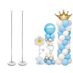 Balloon Column Stand Kit, 7 Ft Adjustable Tower, Set of 2, Party Decoration f…
