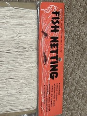 Vintage NIP Fish Netting Decorator 6’ X 12’ Natural White Beach Nautical Décor
