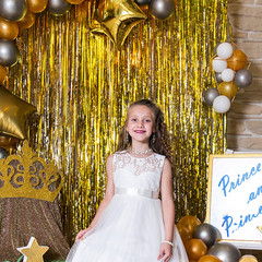 10 Pack Foil Curtain Backdrop Gold Metallic Tinsel Foil Fringe Curtains Photo Bo