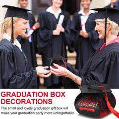 30 Graduation Cap Gift Boxes with Tassel for Class of 2026 Party Favors