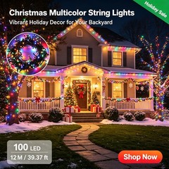 Halloween Decorations Solar String Lights Outdoor Waterproof for Yard Patio Tree