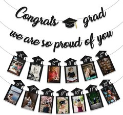 Captivating Congrats Grad Banner & Photo Display for 2026 Graduation Parties