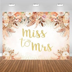 Bridal Shower Decorations Bundle, Backdrop, Photo Props, Balloons Confetti, Game