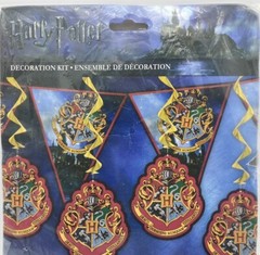 HARRY POTTER Hogwarts Houses ROOM DECORATING KIT (7pc) ~ Birthday Party Supplies