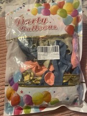144 Pink & Blue Balloon Arch Kit for Gender Reveal Celebrations