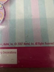 2007 Barbie Birthday Party Decor Hallmark Party Express Sealed Hanging Decor