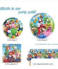 Mario Birthday Party Supplies