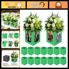 16 Pcs Graduation Centerpieces Table Decor – Photo Display Frames for Class of 2
