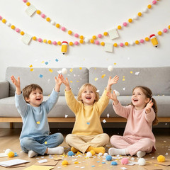 Back to School Felt Pom Banner, 7.8 Ft Pencil Pom Garland Classroom Decor | Doub