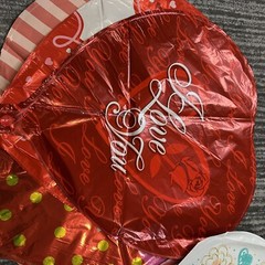 Valentine’s Day Balloons 16 Pack Foil Love Heart Cute Bouquet Fun Gift New