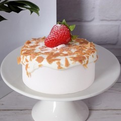 1 PCS 4 Inch Realistic Artificial Birthday Cake Fake Simulation Dessert