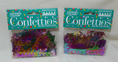 Confetti Multicolor HAPPY ANNIVERSRY Party Table Scatter Decorations Lot of 2