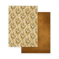 Scrapbooking Paper VINTAGE THANKSGIVING Decorative Paper, Vintage Paper