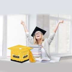 2026 Graduation 10.2 inches (Width) x (Height), Yellow