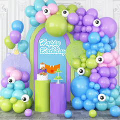 Monster Balloons Arch Garland Kit, Monster Cartoon Inc Balloons Party Decoration
